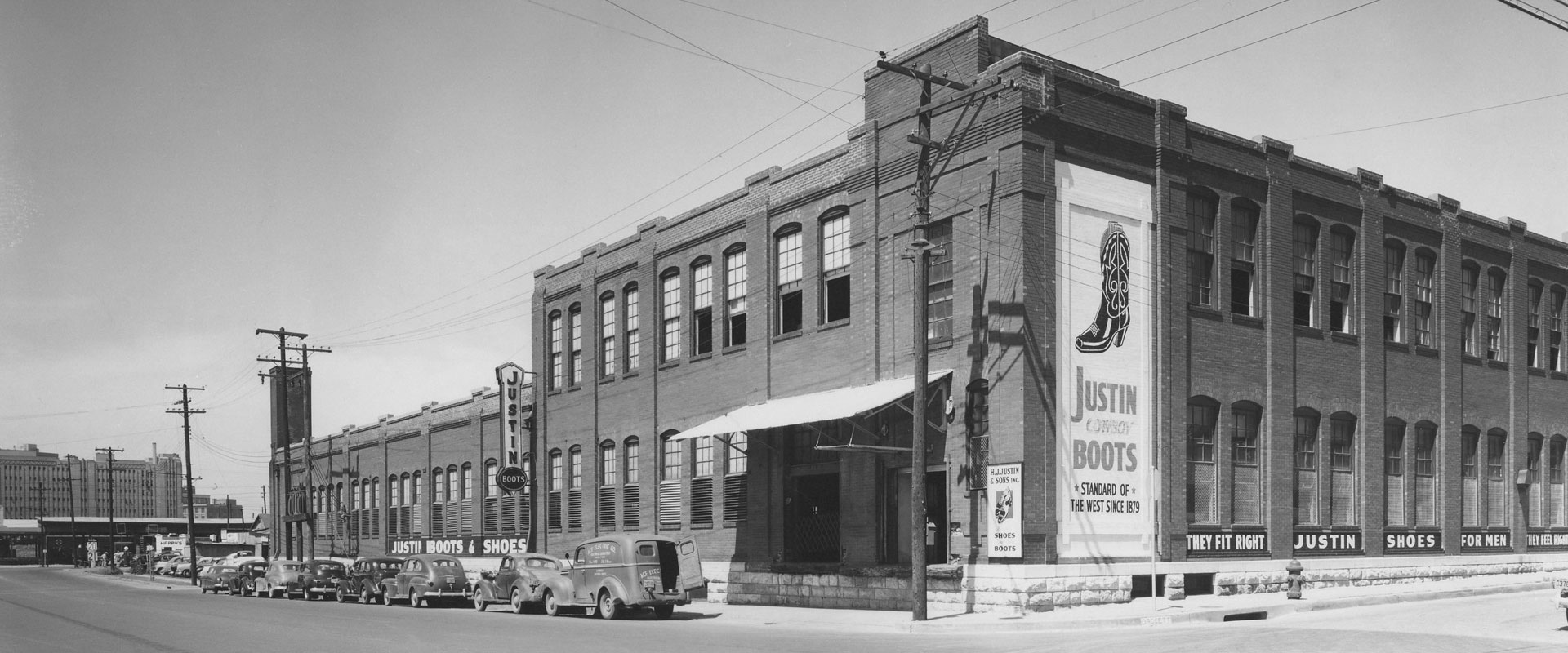 Justin Boots Headquarters circa 1939.